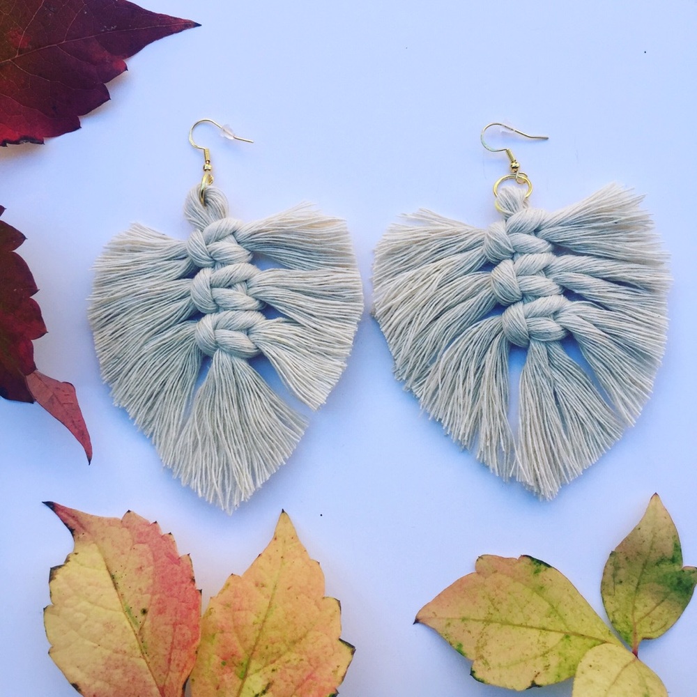 Handmade Macrame Earrings